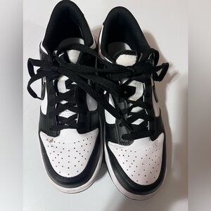 Nike Dunk Black and White Athletic Sneakers